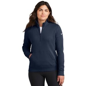 EUC Nike Women's Navy Half-Zip Pullover Size Medium